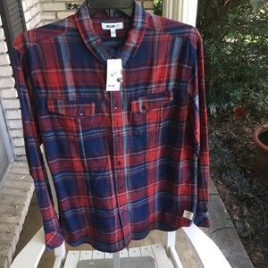 Williamrast checkered long sleeve men  shirt
NWT